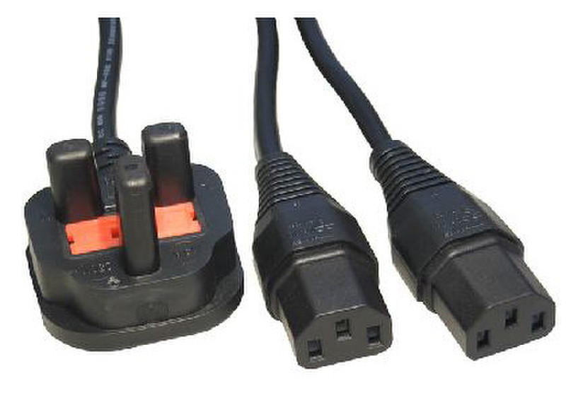 Cables Direct RB-333 2.5m Schwarz Stromkabel