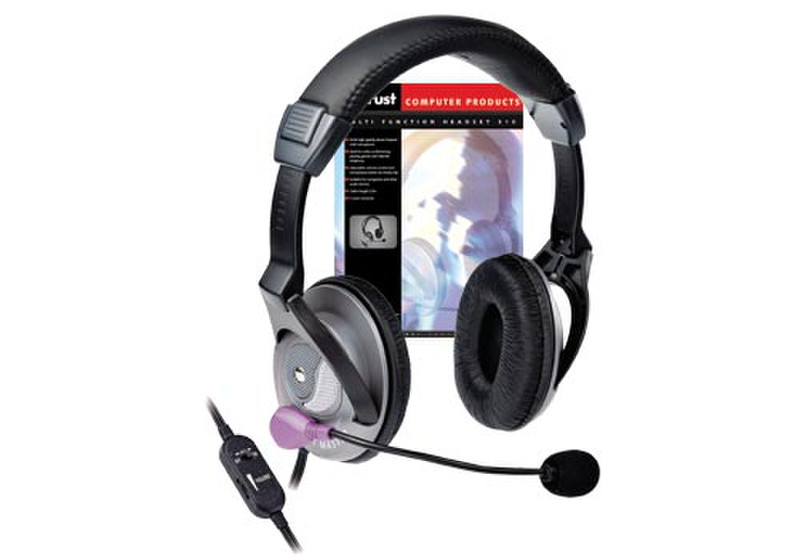 Trust 310 MULTI FUNCTION HEADSET Wired mobile headset