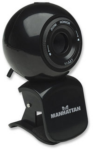 Manhattan 460514 1.3МП 2048 x 1536пикселей USB 2.0 Черный вебкамера