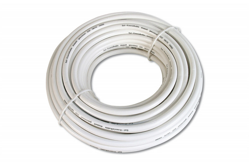 ASSMANN Electronic AK-007004 100м Белый коаксиальный кабель