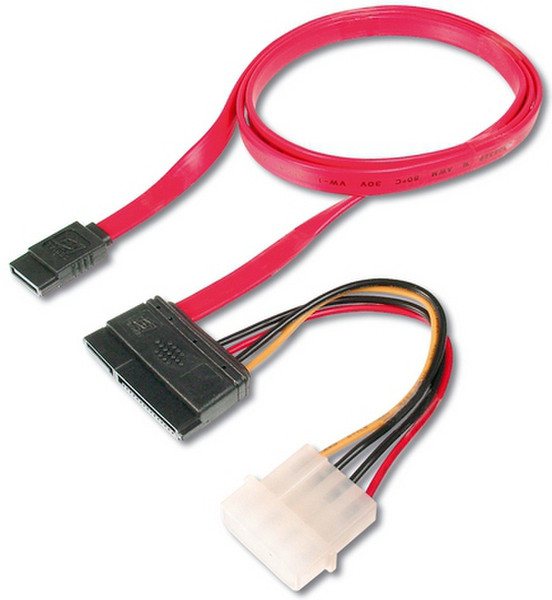 ASSMANN Electronic AK-SATA-SP-075 0.75м SATA SATA Разноцветный кабель SATA
