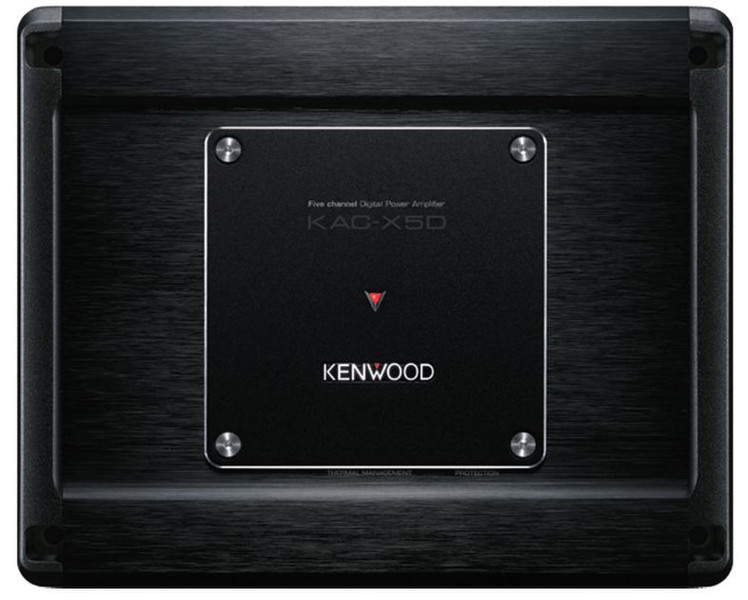 Kenwood Electronics KAC-X5D Black AV receiver