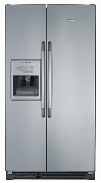 Whirlpool Side By Side 20RI-D3 freestanding 490L Silver side-by-side refrigerator