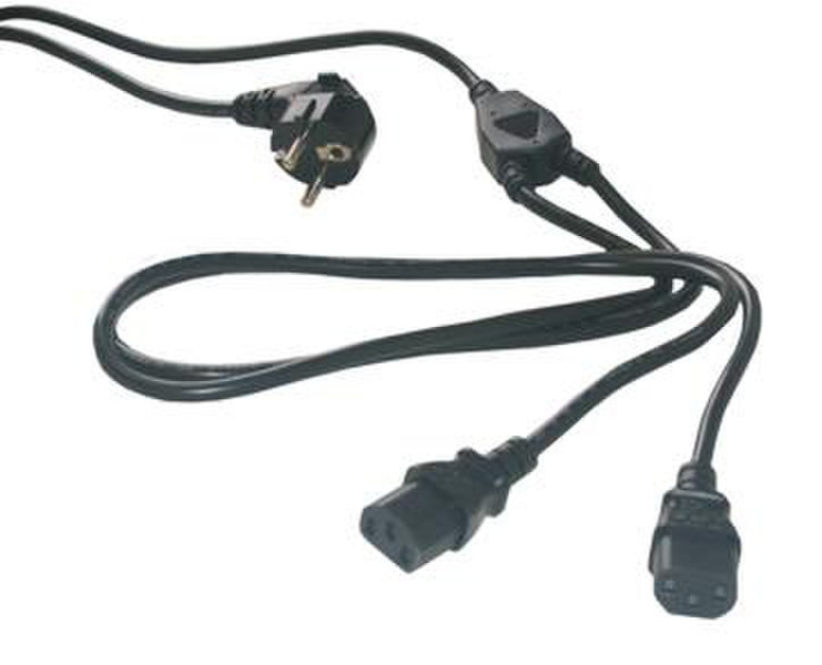 MCL MC909-3M C13 coupler Black power cable
