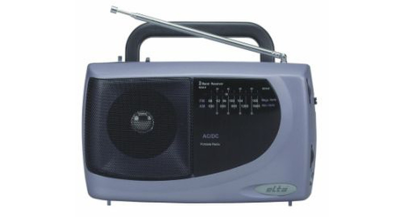 elta GmbH 3642 Портативный Аналоговый Синий радиоприемник