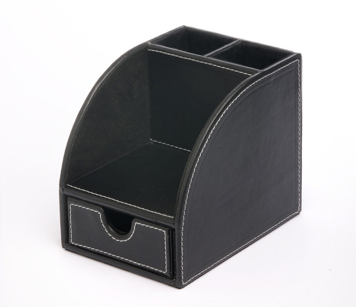 Tecnostyl EDS07 Leather Black desk tray