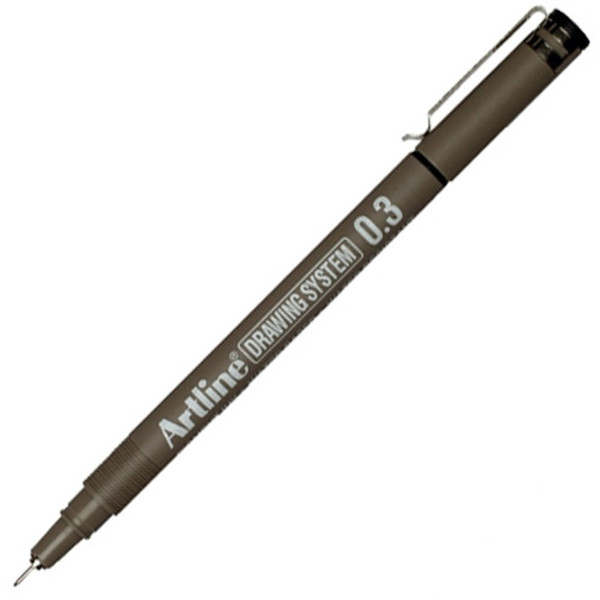 Artline Drawing System 0.3 Черный 1шт капиллярная ручка