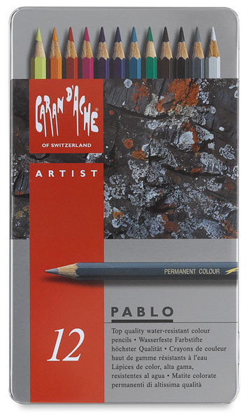 Caran d-Ache Pablo 12 12шт цветной карандаш