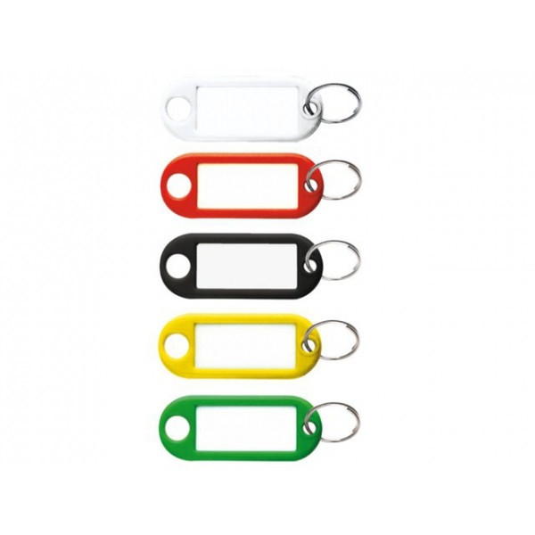 Beaumont 14.11.008 Black,Green,Red,White,Yellow 100pc(s) key tag