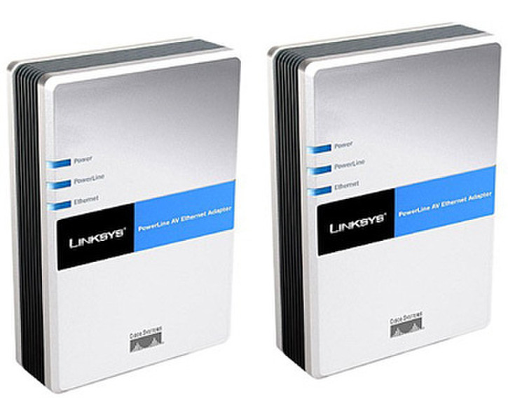 Linksys PowerLine AV Ethernet Adapter Kit 100Mbit/s