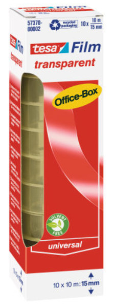 TESA 57370-00002-02 10m Transparent 10pc(s) stationery/office tape