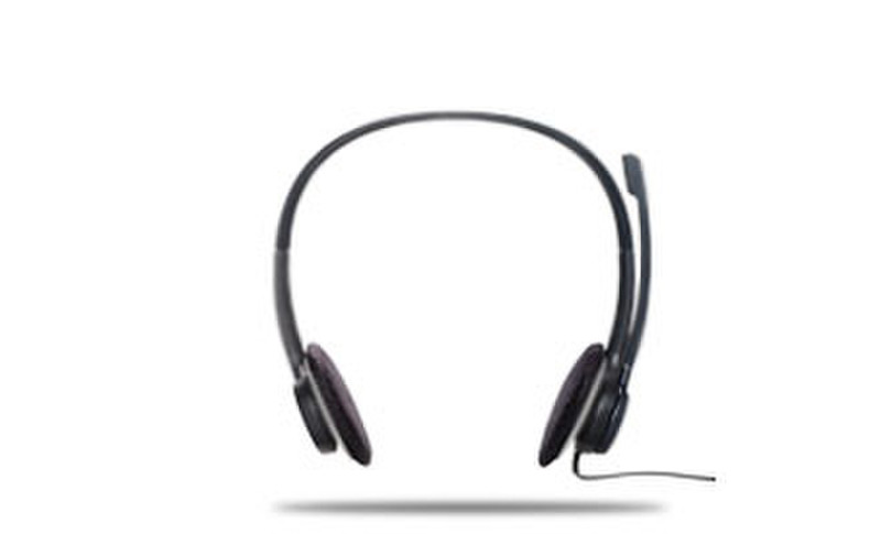 Logitech Headset ClearChat stereo Ohraufliegend Schwarz