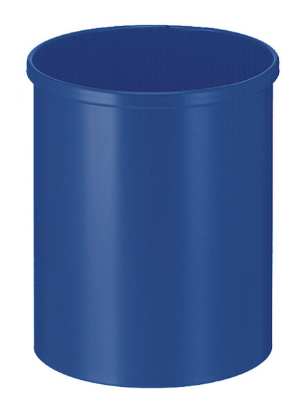 Vepa Bins 31026432 15L Metal Blue waste basket