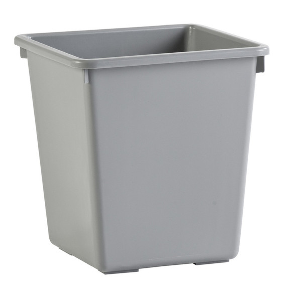 Vepa Bins 31045433 27L Plastic Grey waste basket