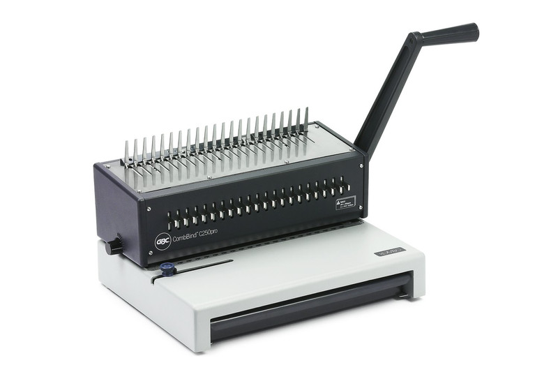 GBC CombBind C250Pro Comb binding machine 450листов Cеребряный