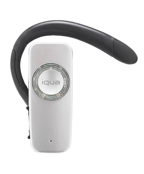 Iqua Headset BHS-306 Monophon Kabellos Weiß Mobiles Headset