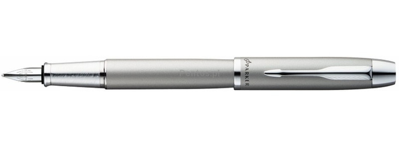 Parker IM Srebrny CT Clip-on retractable ballpoint pen Средний Синий