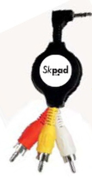 Skpad SKP-AUDIO-CDX Schwarz Kabelspalter oder -kombinator