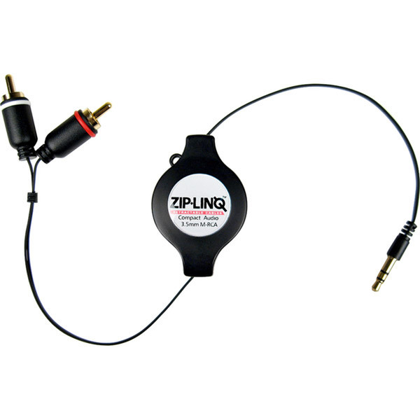 Skpad 1.2m RCA - 3.5mm jack 1.2m 3.5mm Schwarz