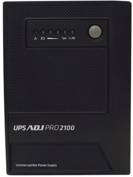 Adj ADJ2100Plus 2100VA Tower Black uninterruptible power supply (UPS)