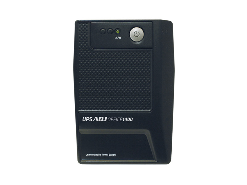 Adj ADJOFF1400 1400VA Black uninterruptible power supply (UPS)
