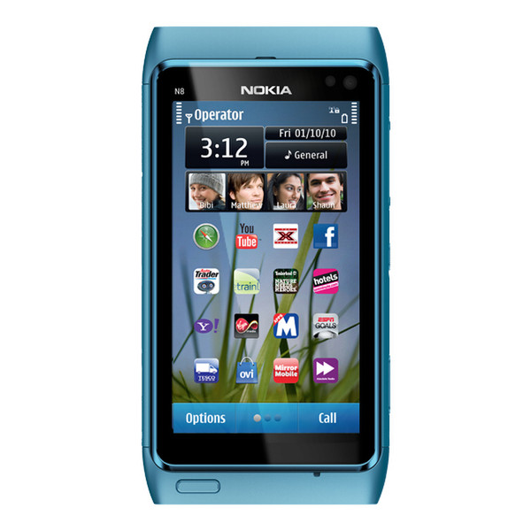 Nokia N8 Blau