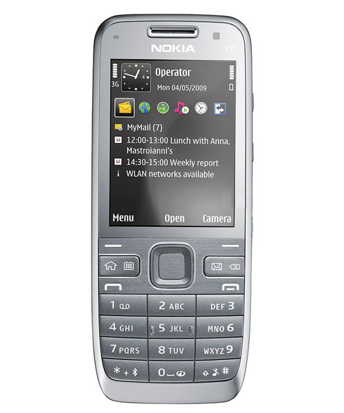 Nokia E52 Алюминиевый, Серый
