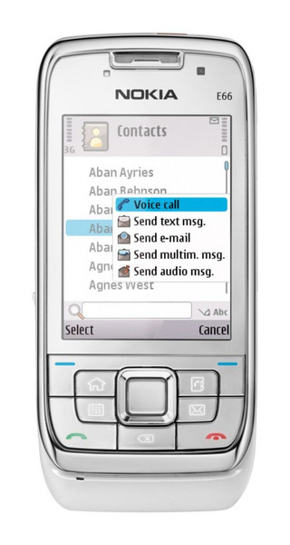 Nokia E66 Weiß