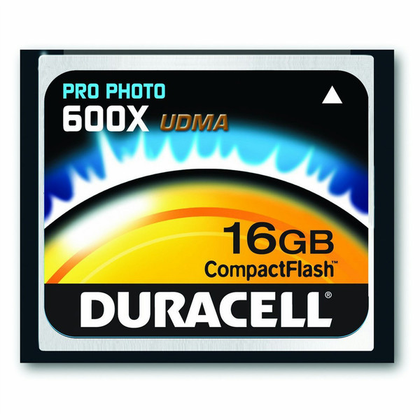 Duracell 16GB CF Pro, 600x 16ГБ CompactFlash SLC карта памяти