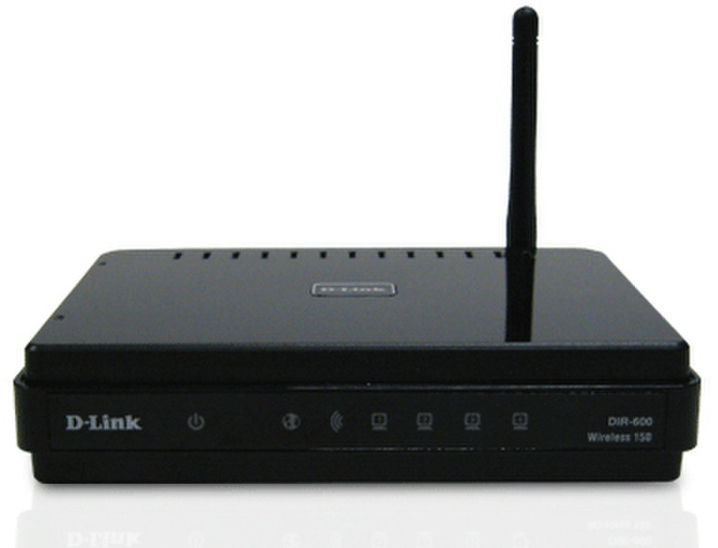 D-Link DIR-600 Schnelles Ethernet Schwarz