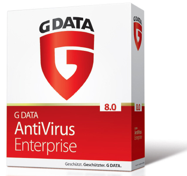 G DATA Antivirus ENTERPRISE, DE, 15 User 15user(s) 1year(s) German