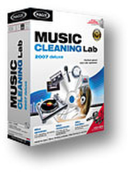 Magix Music Cleaning Lab 2007 Deluxe in DVD box