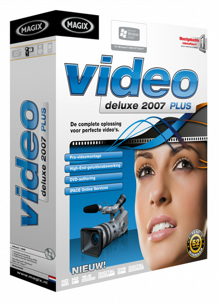 Magix Video deluxe 2007 PLUS in DVD box