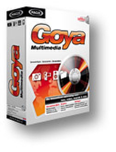 Magix Goya Multimedia in DVD box