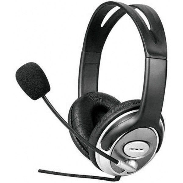 Value Kopfhörer Deluxe mit Mikrofon & Lautstärkeregler Headset