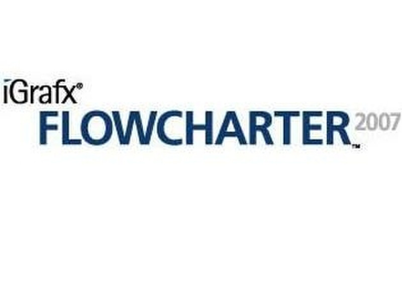 Corel iGrafx FlowCharter 2007 Upgrade 1пользов.