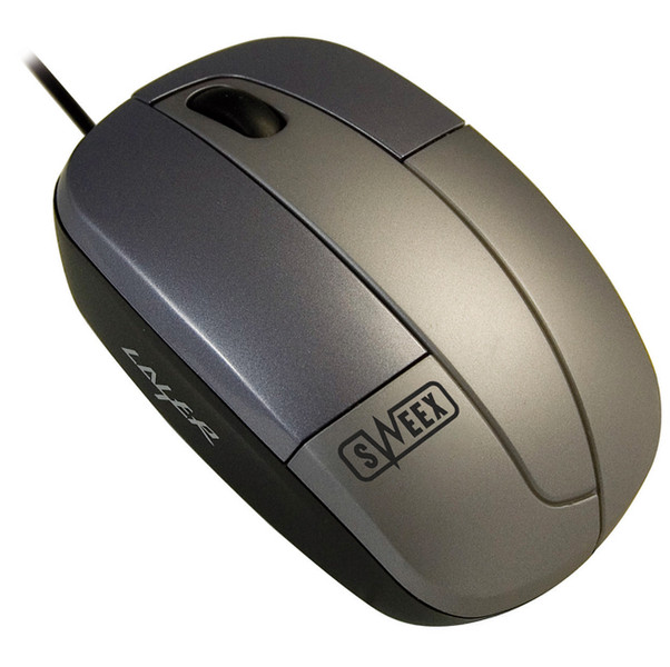 Sweex Retractable Notebook Laser Mouse USB Laser 1600DPI Maus