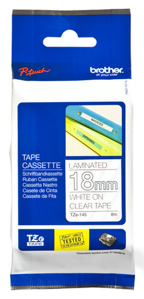 Brother Laminated tape 18mm label-making tape