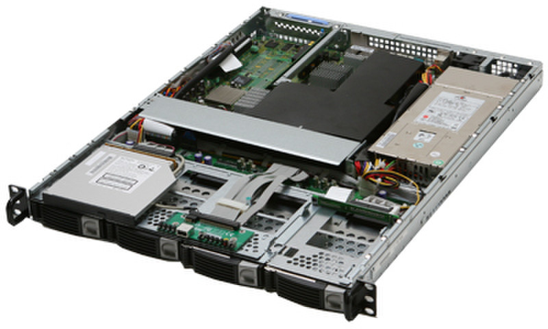 MSI X2-107A4 (SATA) 1.066ГГц 500Вт Стойка (1U) сервер