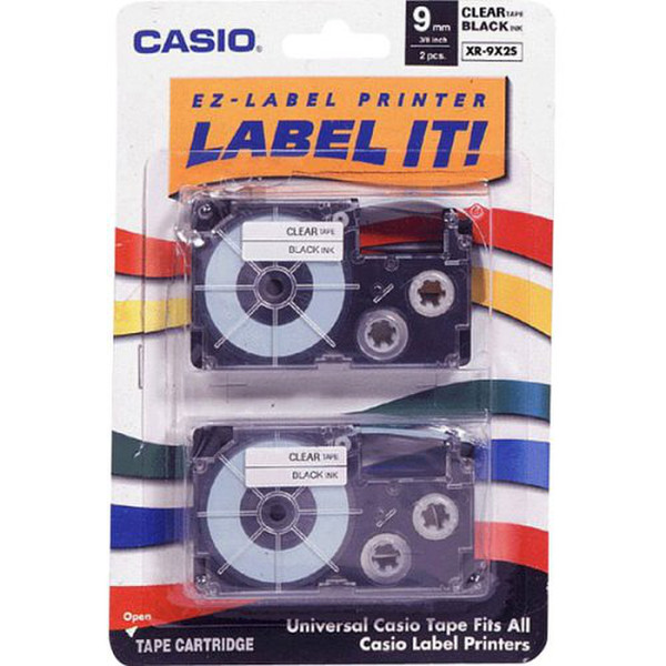Casio XR-9X2S label-making tape