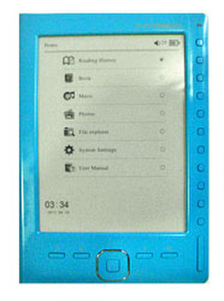 Intreeo EBR-02CB 6" 2GB Blue e-book reader