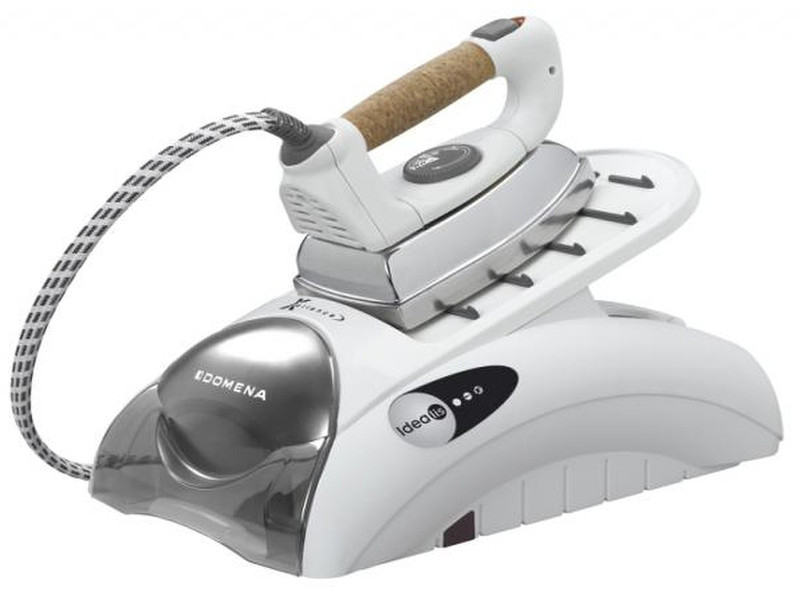 Domena Idealis Pro 1L Silver,White steam ironing station