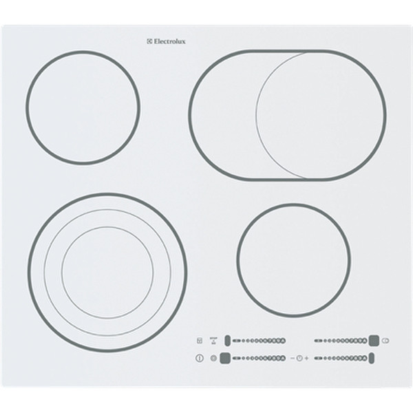 Electrolux EHS60210IW Встроенный Ceramic hob Белый плита