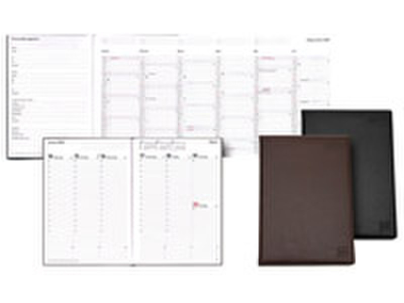 Time/System Day Planner Classic Black