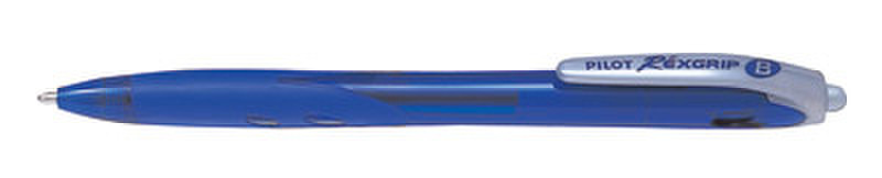 Pilot BEgreen rexgrip medium, blue Blau