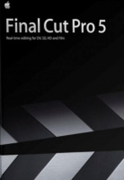 Apple Final Cut Pro 5, Mac, AVLP, Documentation Set Spanisch Software-Handbuch