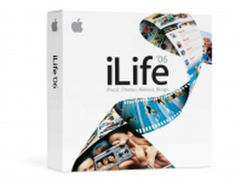 Apple iLife '06 Family Pack, Complete package, Mac, 5Dsk/Lpt, ESP