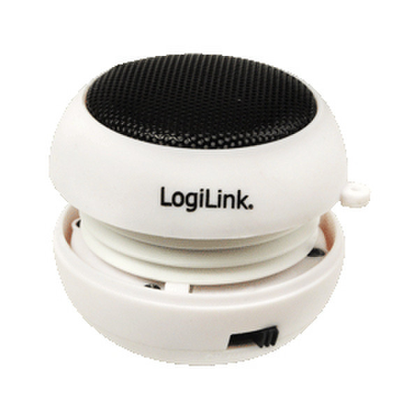 LogiLink SP0011 2.5W Weiß Lautsprecher