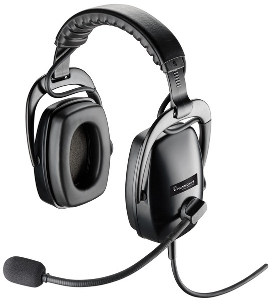 Plantronics SHR 2083 Binaural Kopfband Schwarz Headset