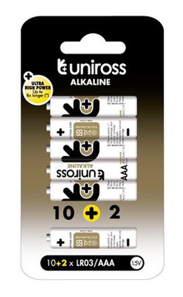 Uniross U0214896 Alkaline non-rechargeable battery